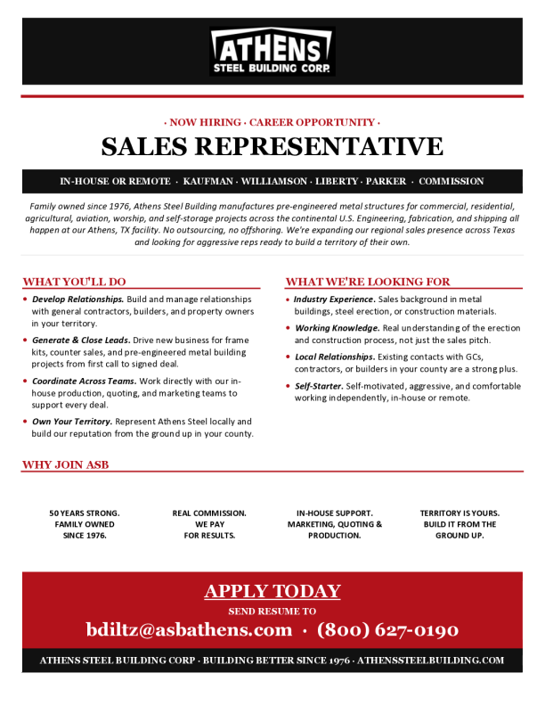Sales Representative